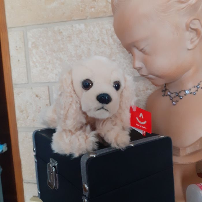 Peluche Chiot" Cocker Spaniel nain" *neuf - photo numéro 2