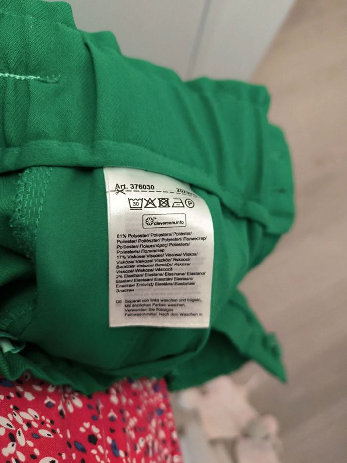 Pantalon vert. Taille 36. Street One - photo numéro 5