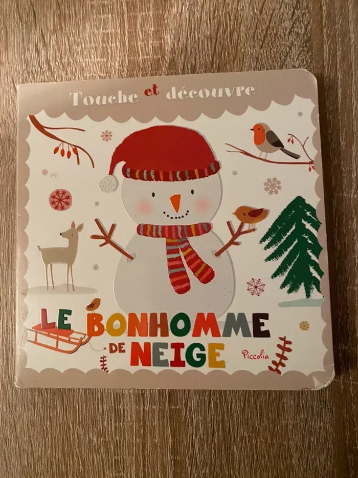 Livre le bonhomme de neige