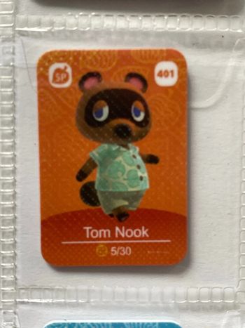 mini carte amiibo  Tom nook