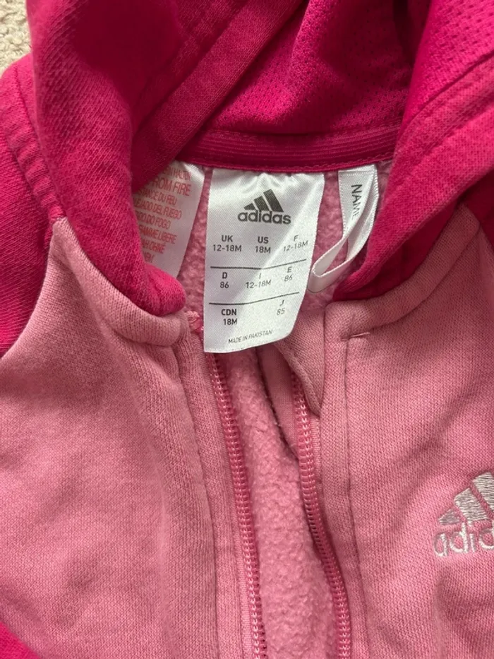 Veste Adidas rose - photo numéro 5