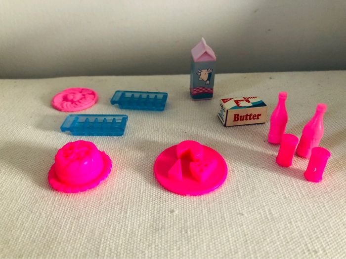 Lot 11 accessoires barbie cuisine mattel - photo numéro 6