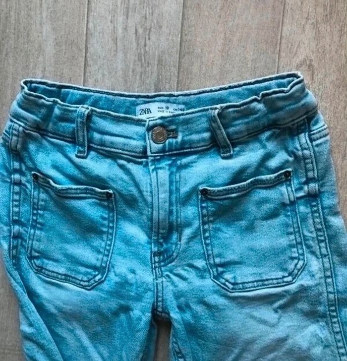 Jean bleu fille Zara - photo numéro 5