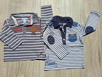 Polos manches longues 18mois