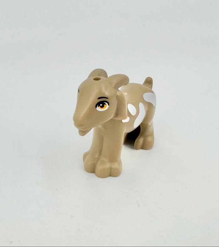Lego Animaux Friends : chèvre couleur beige marron - NEUF