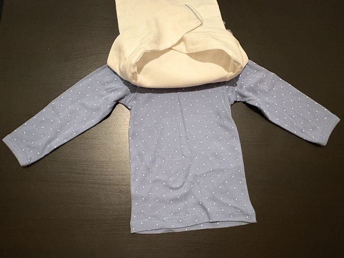Lot de 3 maillots « voitures » Manches longues Mots d’enfants Taille 18 mois. - photo numéro 3