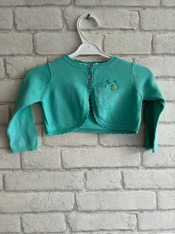 boléro tartine et chocolat taille 1 an