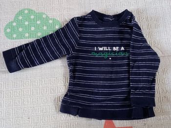 Sweat Kiabi, 12 mois