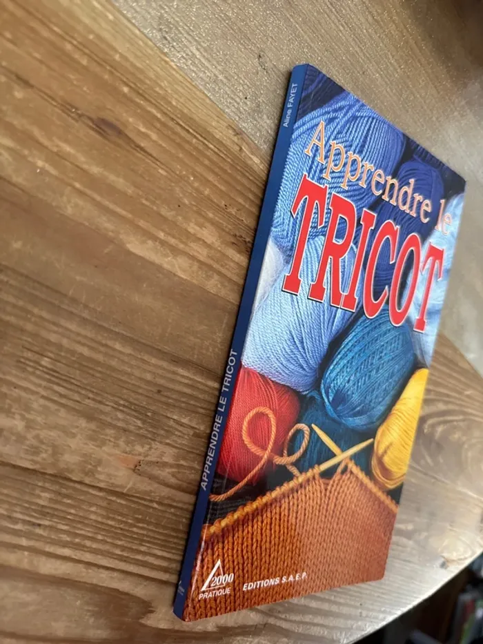 Livre apprendre le tricot - photo numéro 2