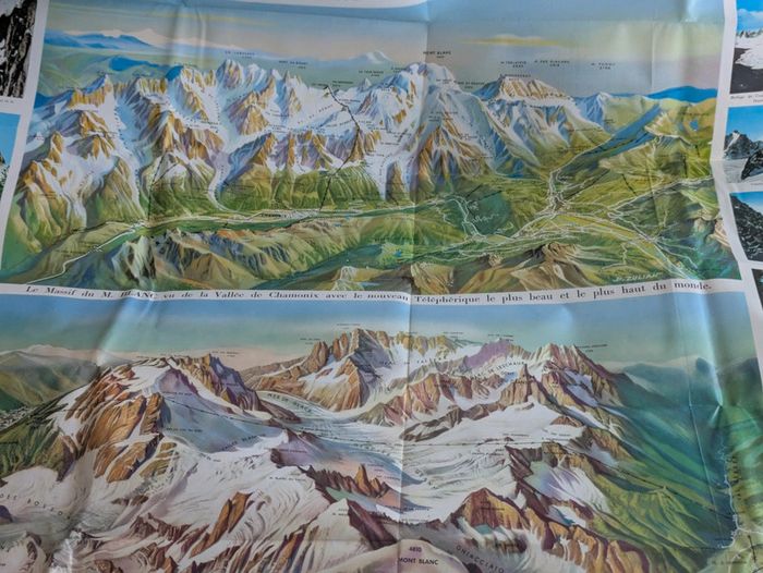 Carte touristique mont blanc - photo numéro 3