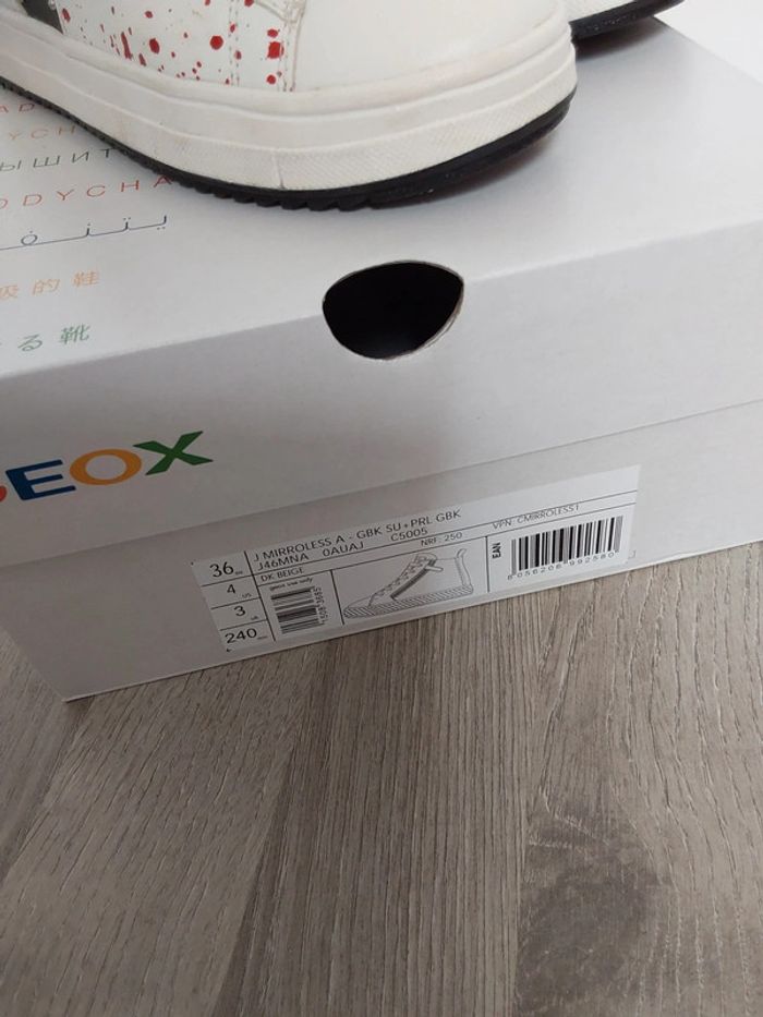 Sneakers Minnie Geox taille 36 - photo numéro 5