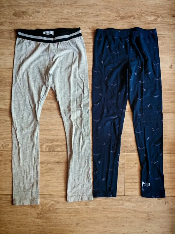 Lot de legging fille harry potter et galerie lafayette