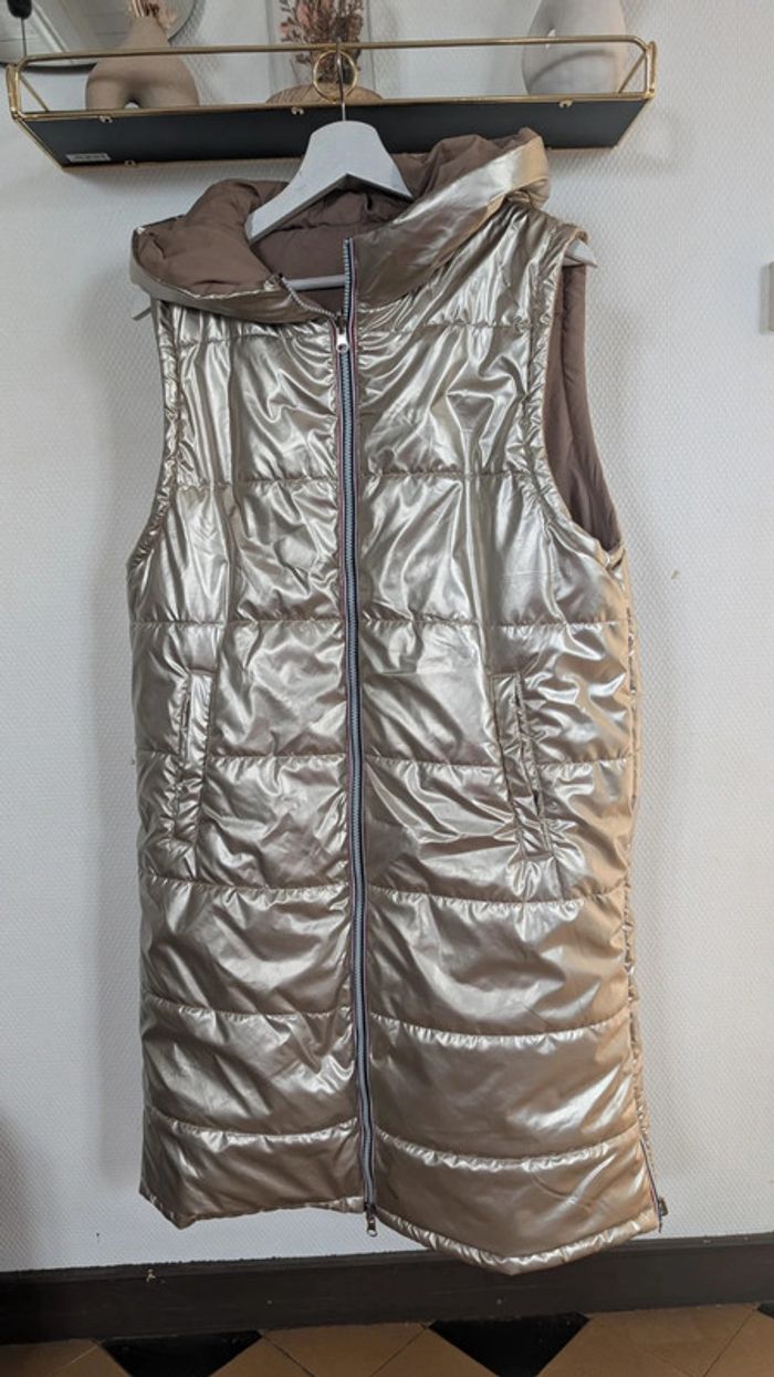 Doudoune réversible - Gold And Silver - taille L