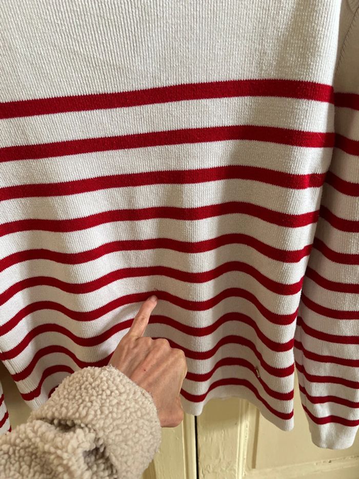 Pull marinière la petite étoile - photo numéro 4