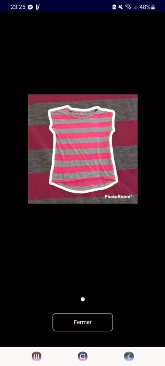 Tee shirt kiabibfille taille 10 ans