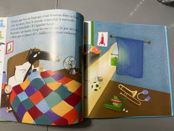 4 Grands livres Le Loup de Auzou neufs et 1 avec CD - photo numéro 7