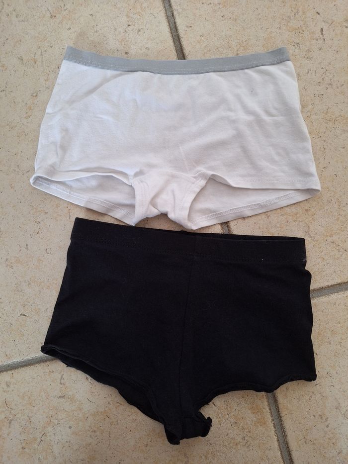 Lot 2 petits caleçons shortys enfant