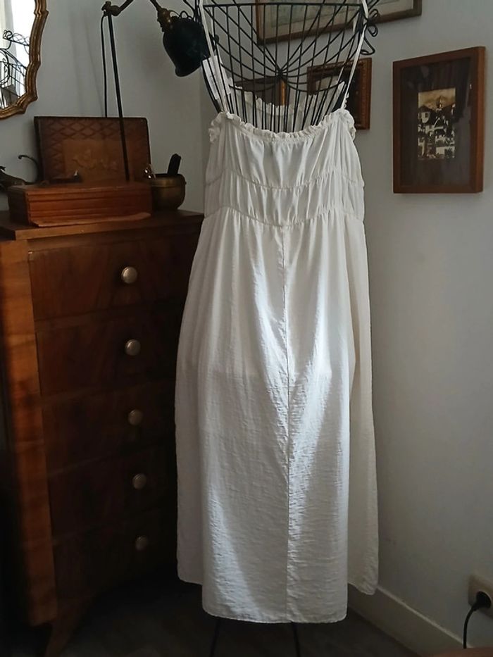 Robe Maxi longue taille élastique fines bretelles - photo numéro 6