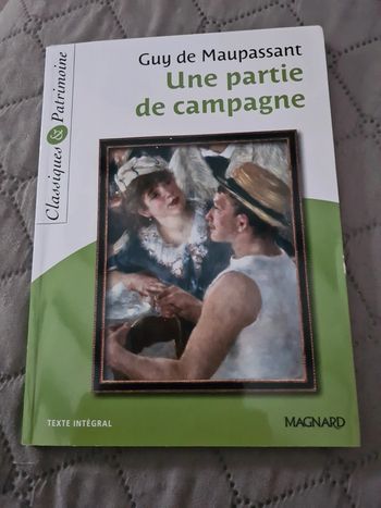 Une partie de campagne Maupassant