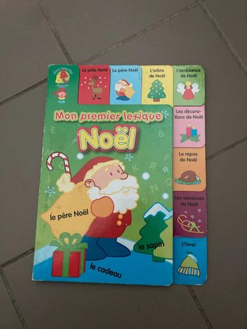 Livre « Mon premier lexique Noël »