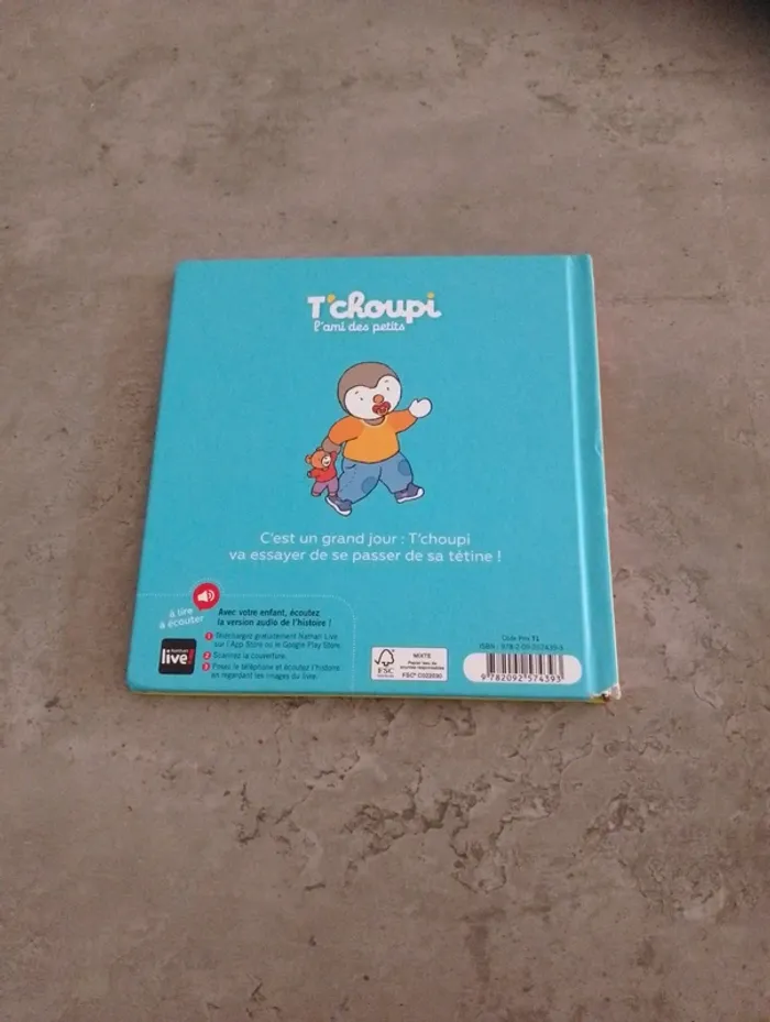 Livre - T'choupi n'a plus de tétine - photo numéro 2