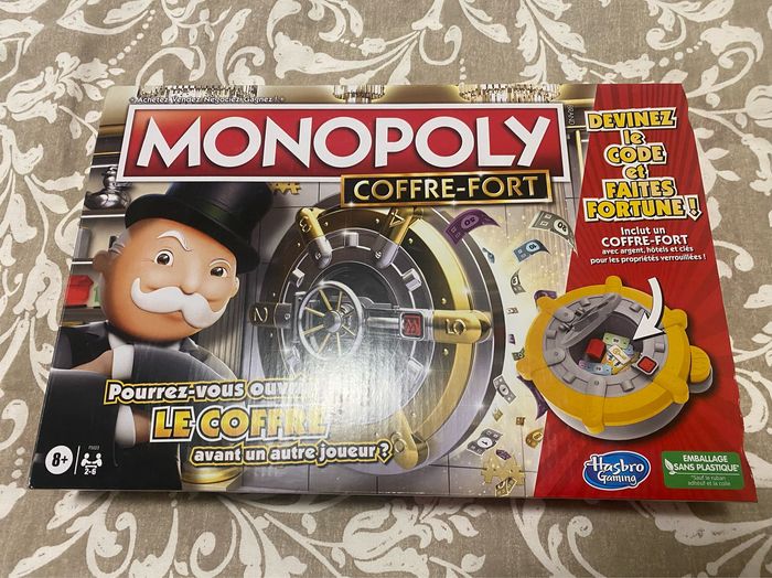 Monopoly coffre fort