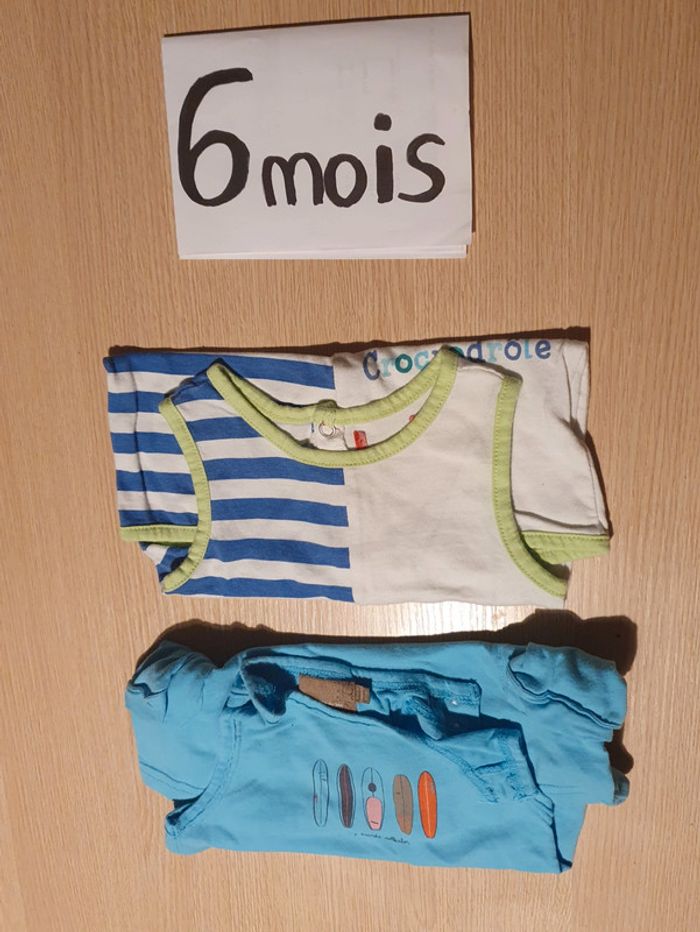 Lot 2 Barboteuses bébé 6mois