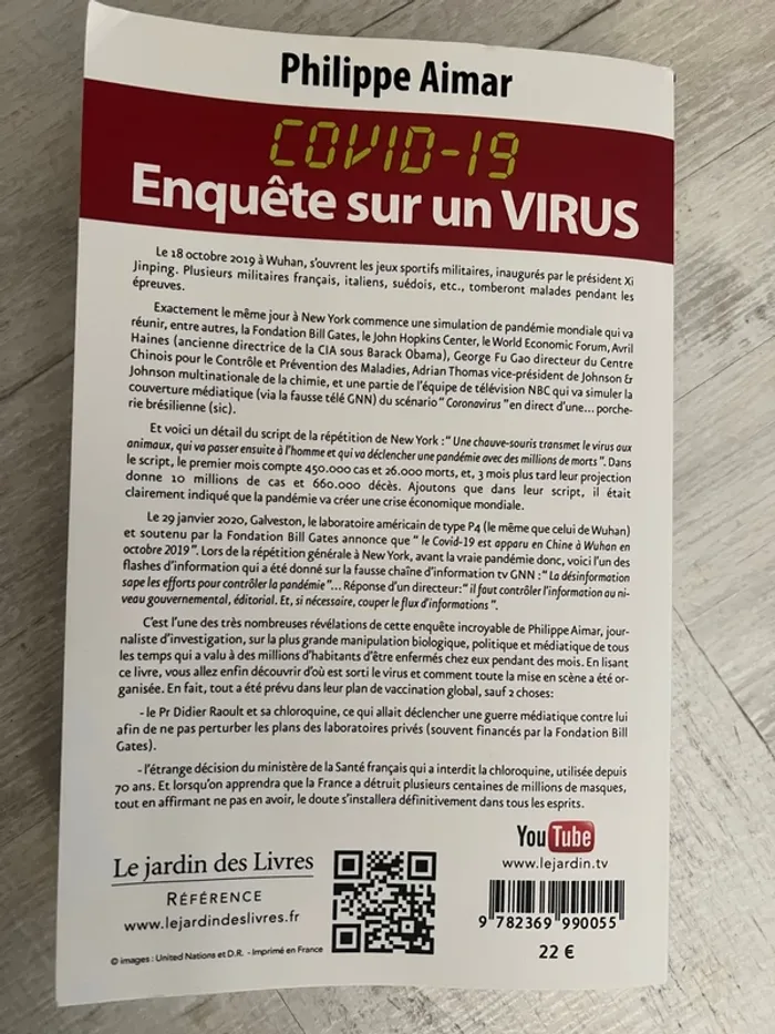 Covid-19 Enquête sur un virus - photo numéro 2