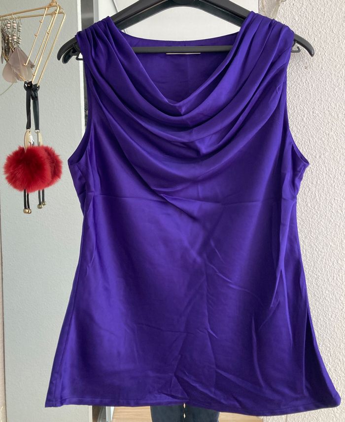 Haut à col bénitier - Camaïeu