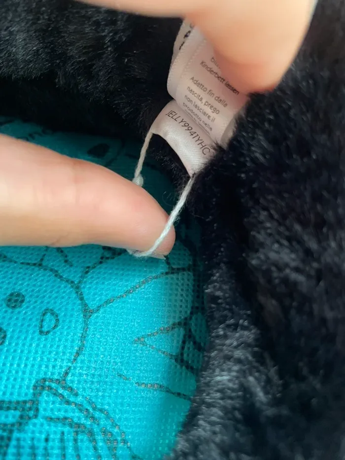 Peluche Jellycat Onyx Dragon Large 🐉🖤 - photo numéro 5