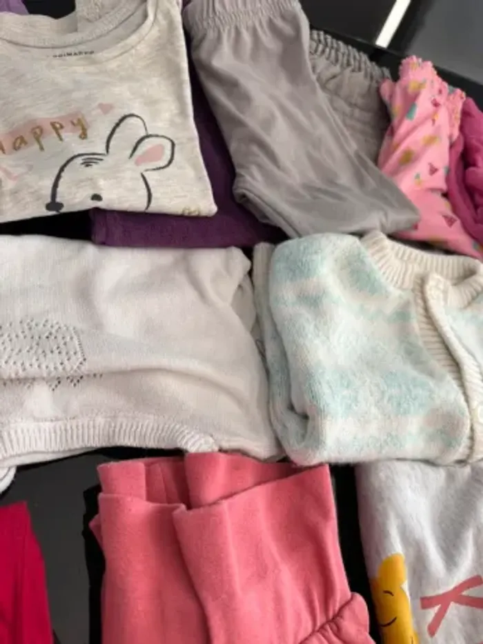 👚👖 lot 18 vêtements - bébé fille - 18-24 mois- toutes marques - 18-24 mois - bon état très bon état - photo numéro 7