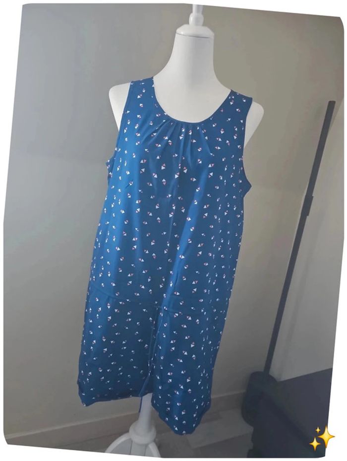 Combishort bleu camaïeu 44