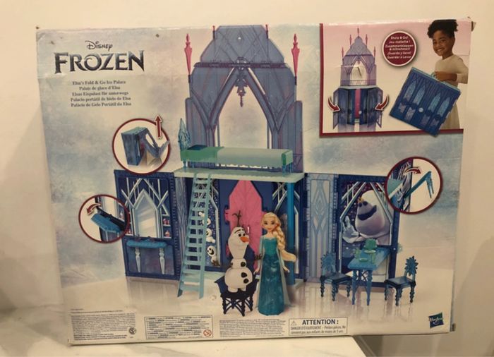 Château pour poupée Disney La Reine des Neiges le Palais de glace d'Elsa. Neuf. - photo numéro 2