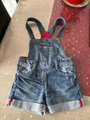 Salopette short
