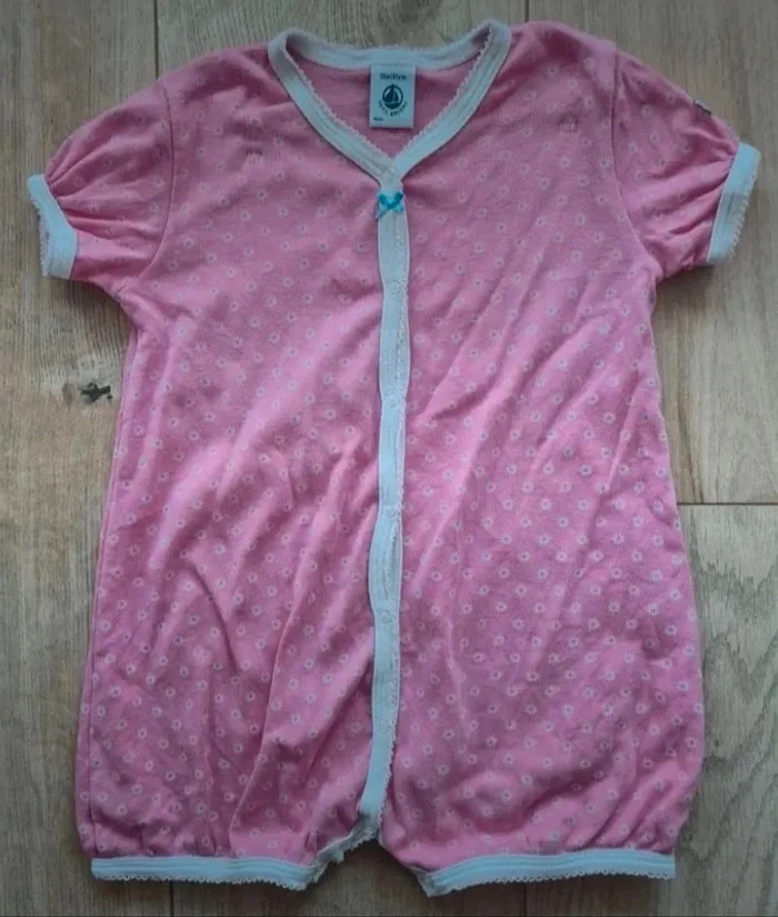 Combishort petit bateau 18 mois