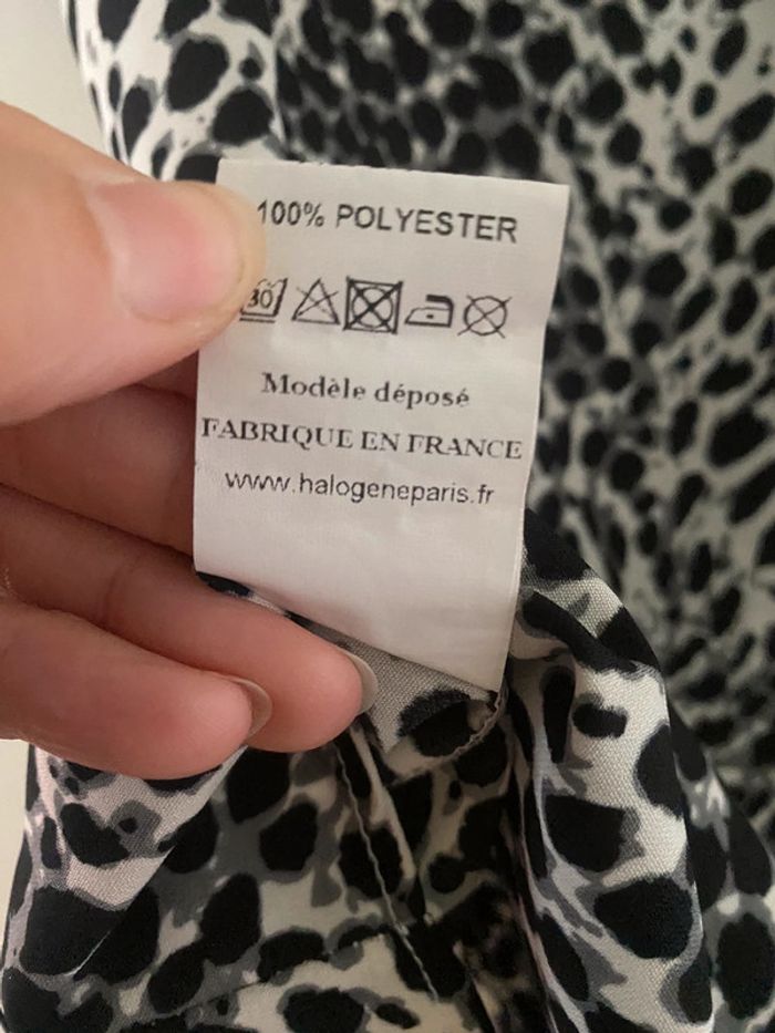 Blouse léopard Halogène Taille M - photo numéro 4