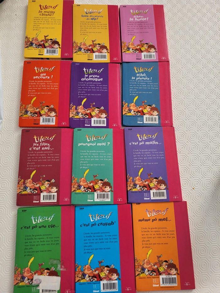Lot livres Titeuf - photo numéro 2