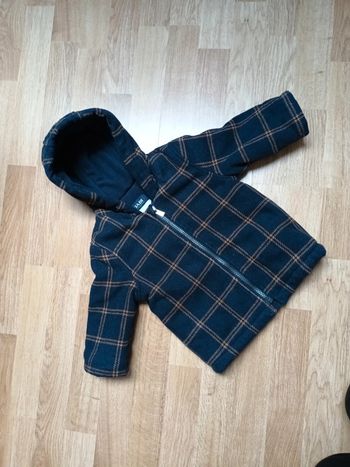 Manteau style lainage 12mois