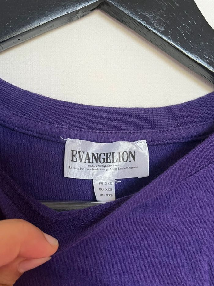 T-shirt evangelion - photo numéro 3