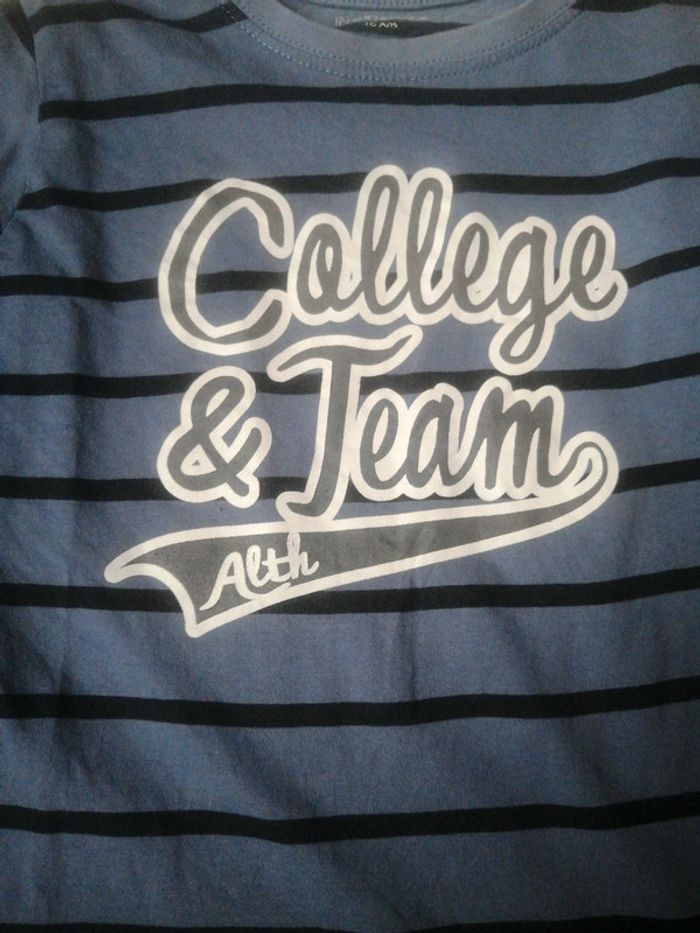 Tee shirt manche longue 10A - photo numéro 2