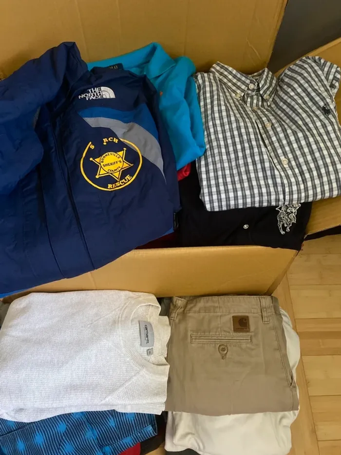 Lot de vêtements Nike, Ralph Lauren, Carhartt, The North Face.. - photo numéro 5