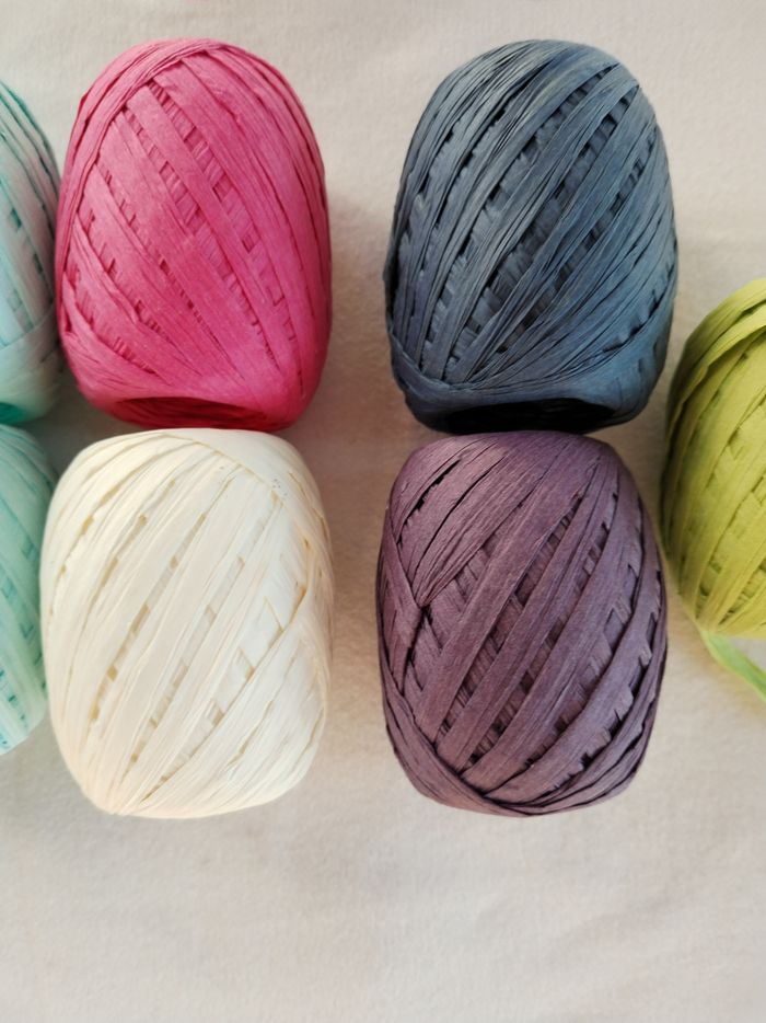 Raphia Paper Loisirs créatifs Crochet multicolore - photo numéro 2