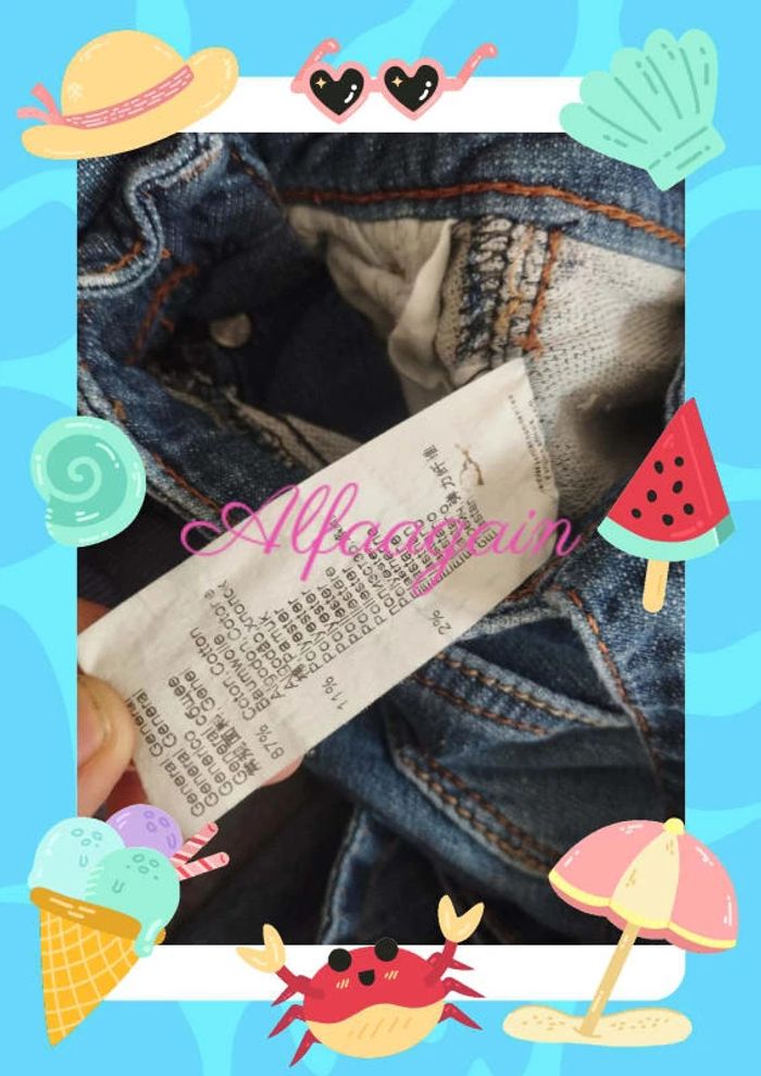 Ensemble salopette chipie t-shirt tao 6ans - photo numéro 11