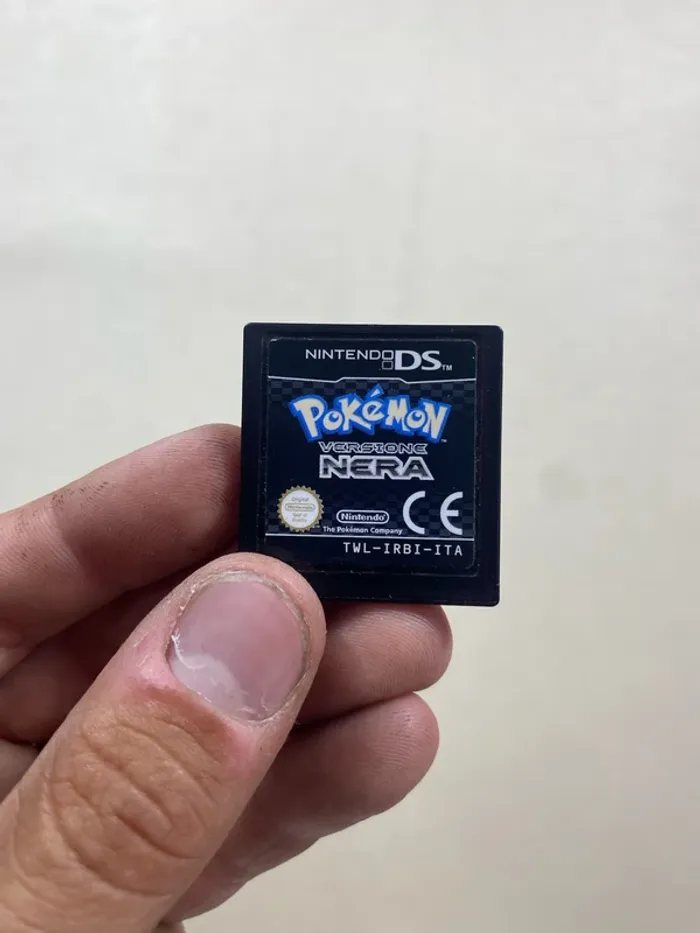 🎮 Pokémon Version Nera Black Nintendo DS (Cartouche seule – Version ITA)