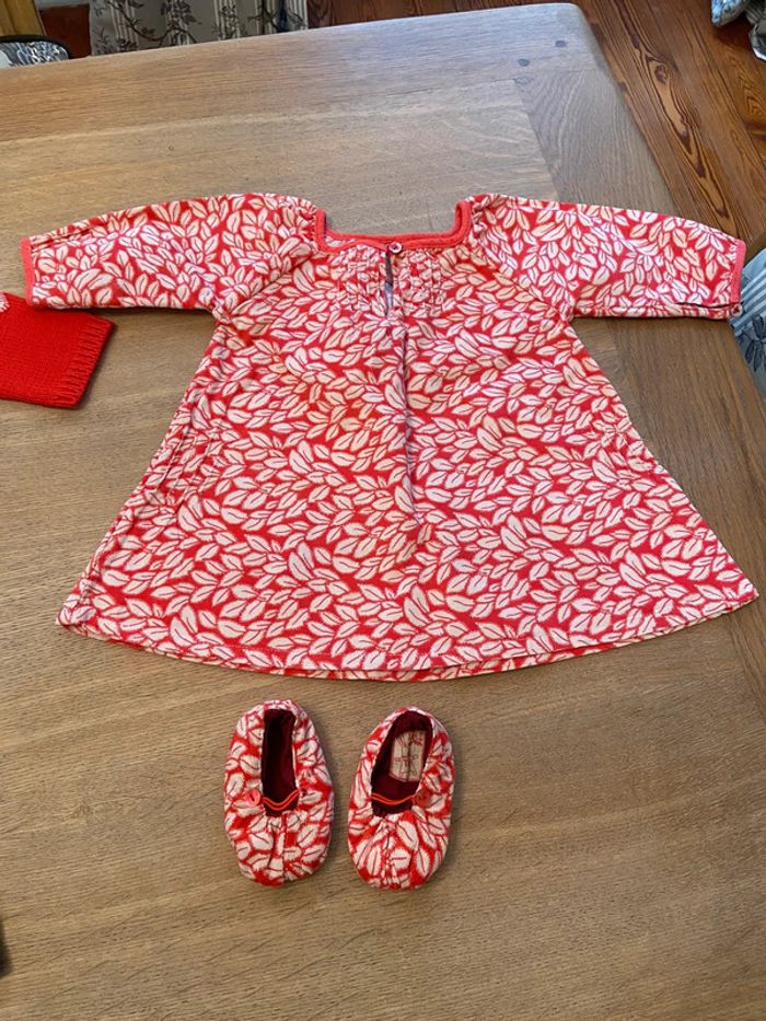 Lot de vêtements et chaussons DPAM taille 3 mois - photo numéro 4