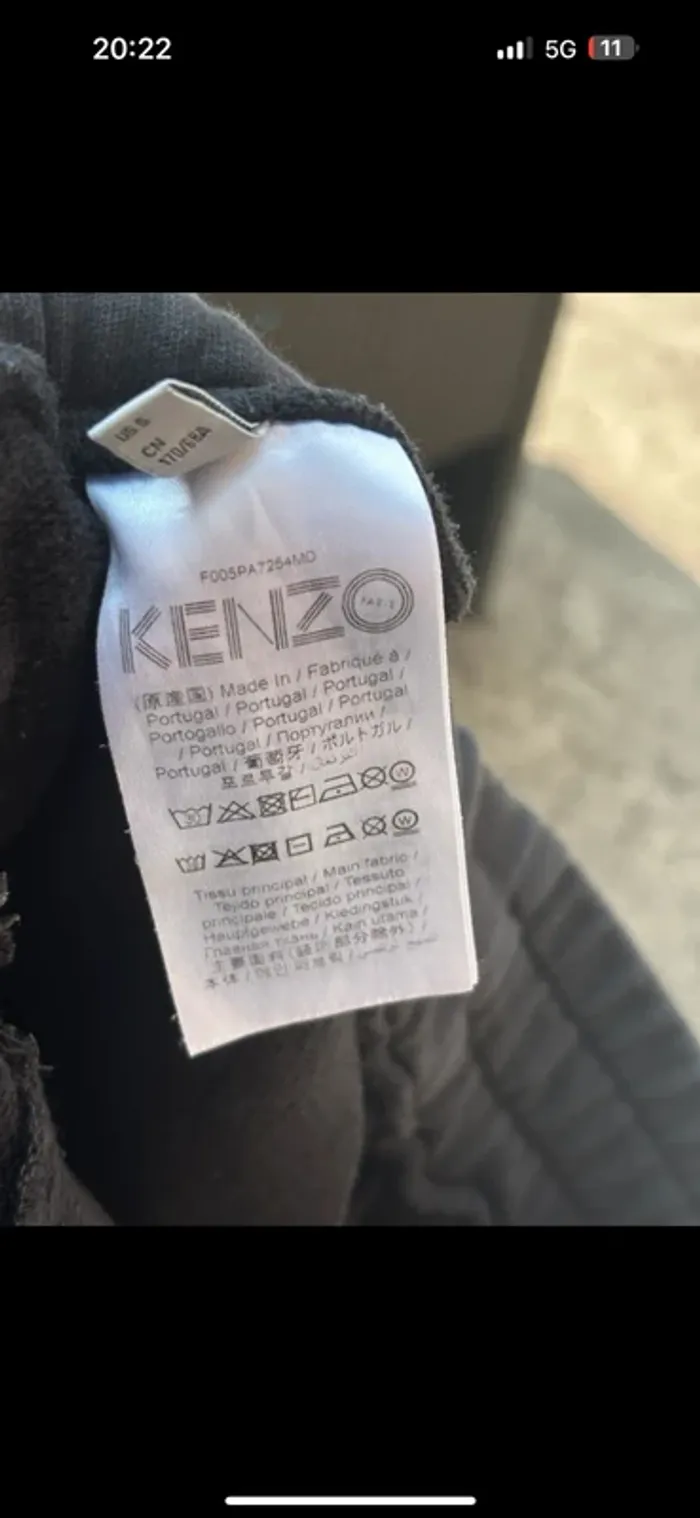 KENZO Short Noir Pour Homme taille S - photo numéro 6