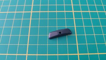 Boitier du rétroviseur 98C pièce détachée Porsche 911 Carrera RS 2.7 1/8 1/8ème Altaya