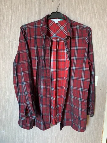 Belle chemise velours léger