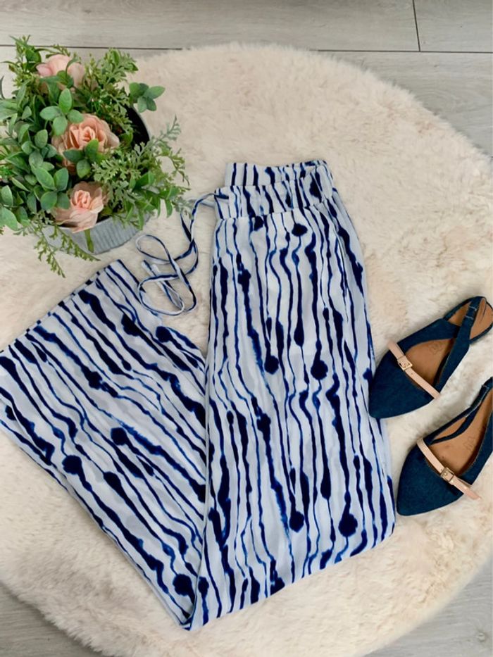 magnifique pantalon tie and die