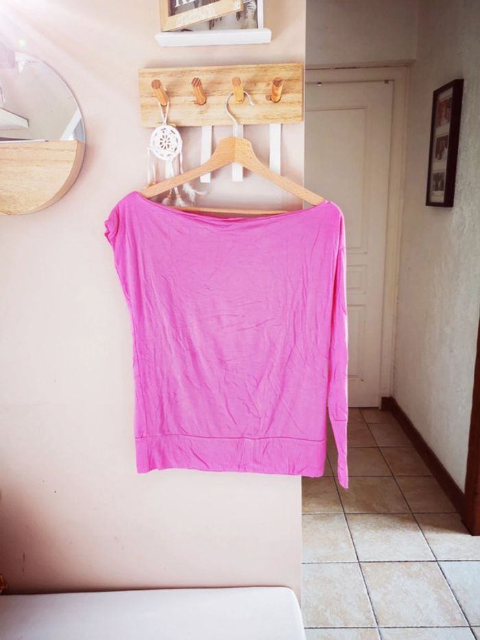 Top haut original rose - photo numéro 2